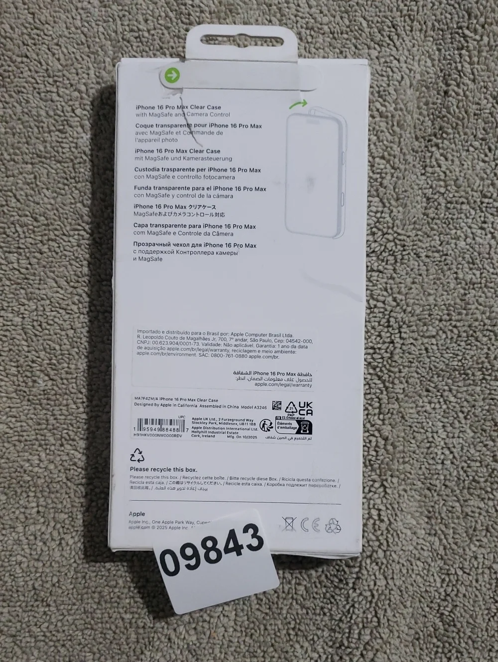Clear Case With Magsafe For iPhone 16 Pro Max